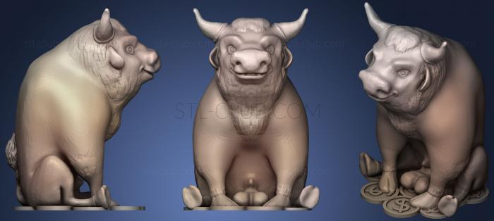 3D model Golden Taurus (STL)